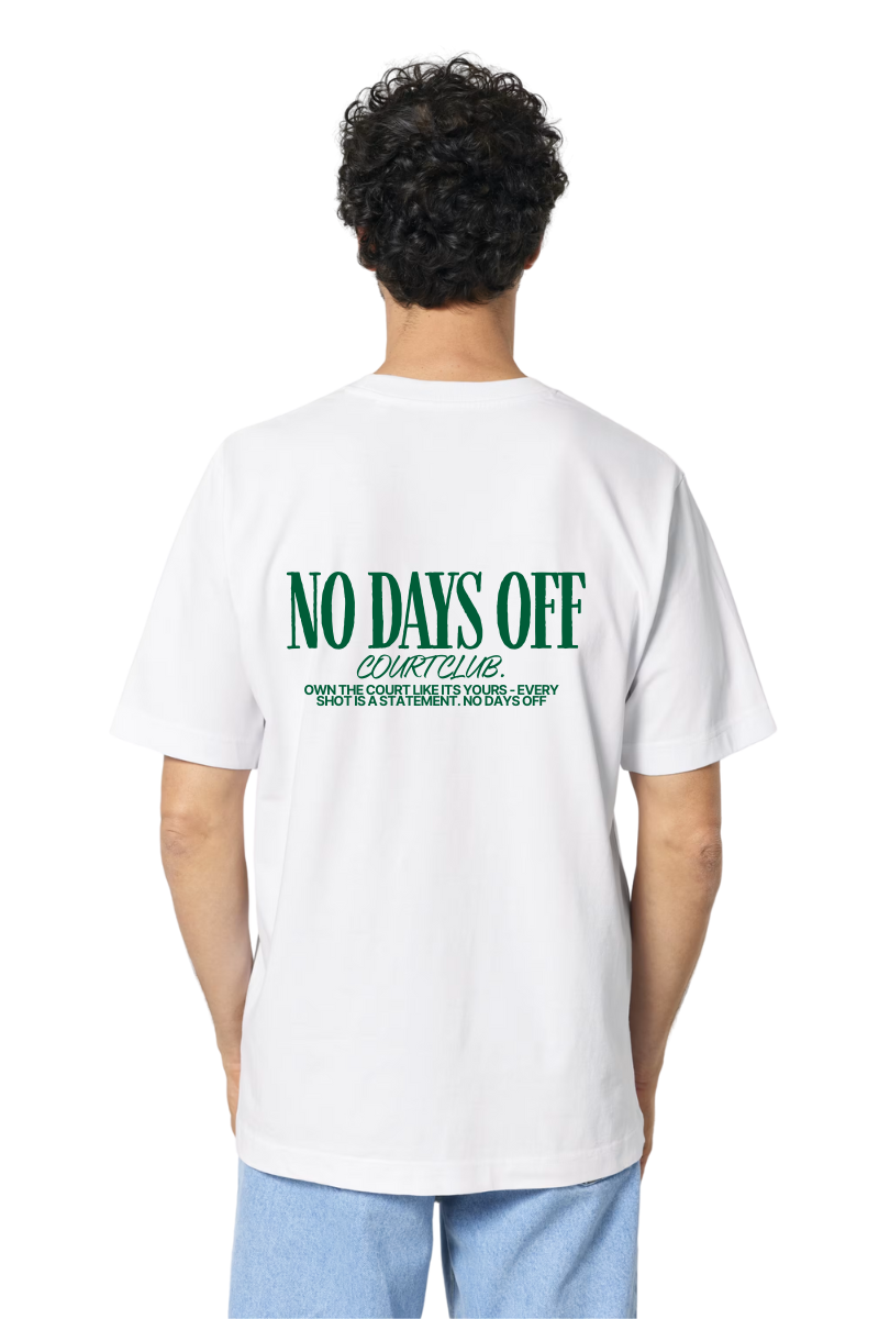 NO DAYS OFF - WHITE / BILLIARD GREEN