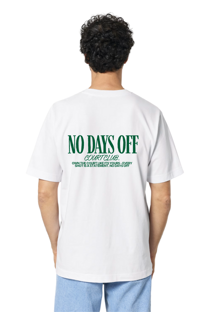 NO DAYS OFF - WHITE / BILLIARD GREEN