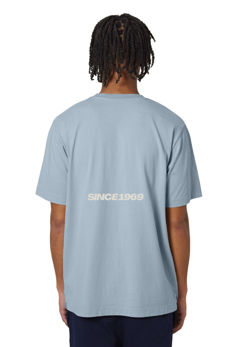 FOOTBALL TEAM TEE - OCEAN BLUE