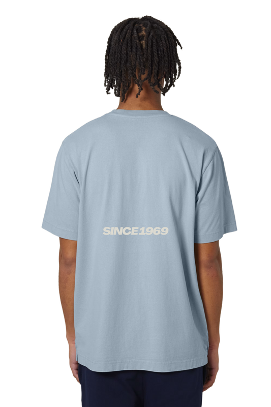 FOOTBALL TEAM TEE - OCEAN BLUE